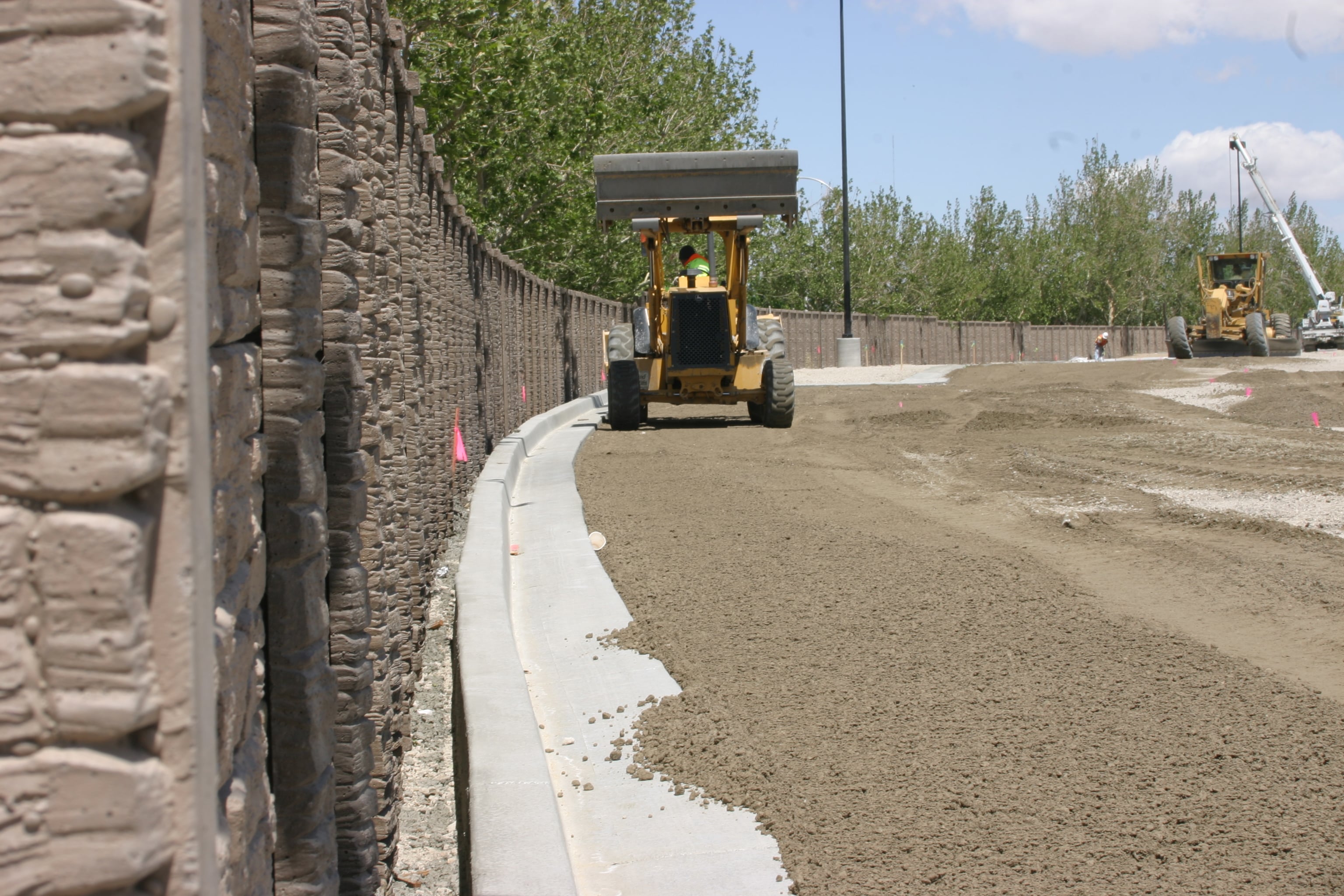 Concrete Fence Installation