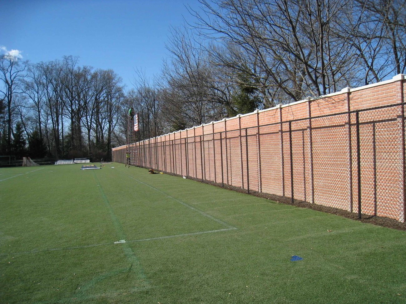 commercial concrete fence