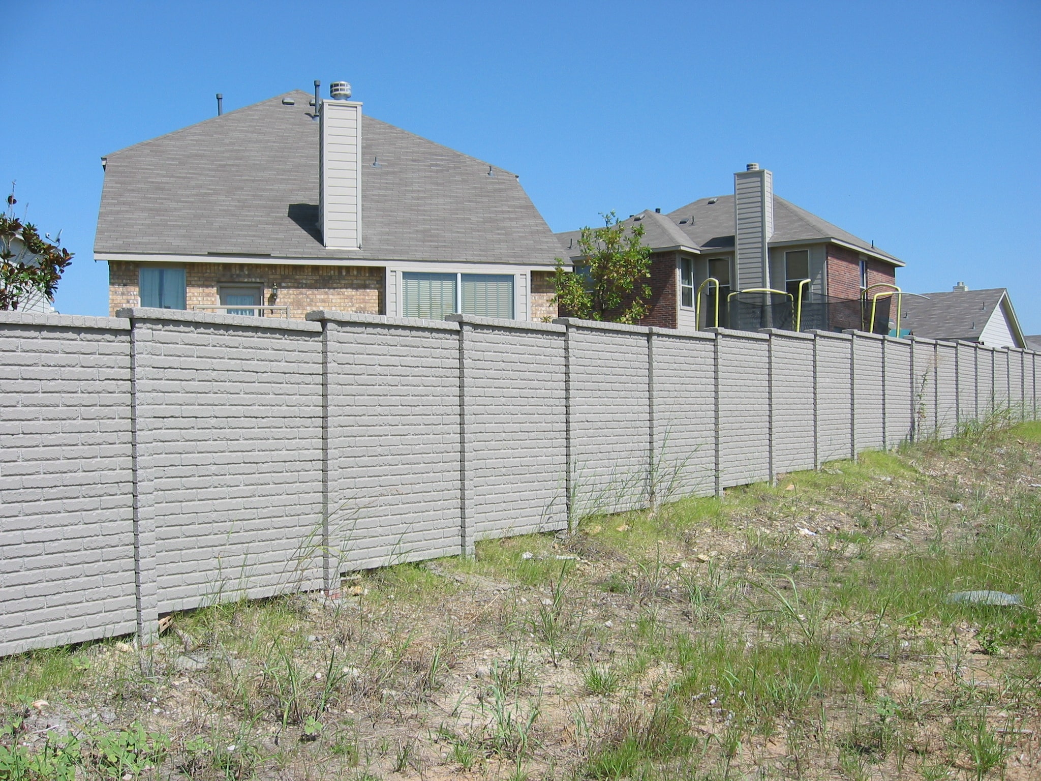 OldBrick Concrete Fence Austin, TX 2