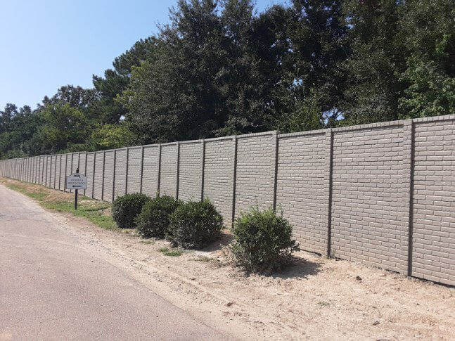 OldBrick Concrete Fence (2)