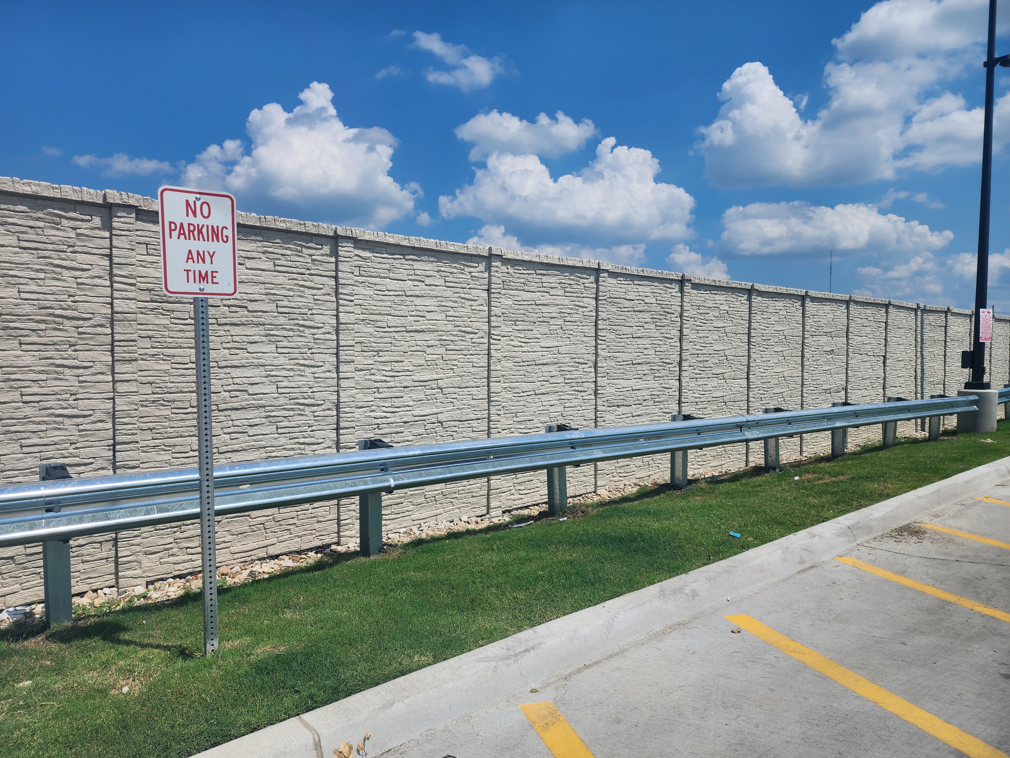 concrete fence texas