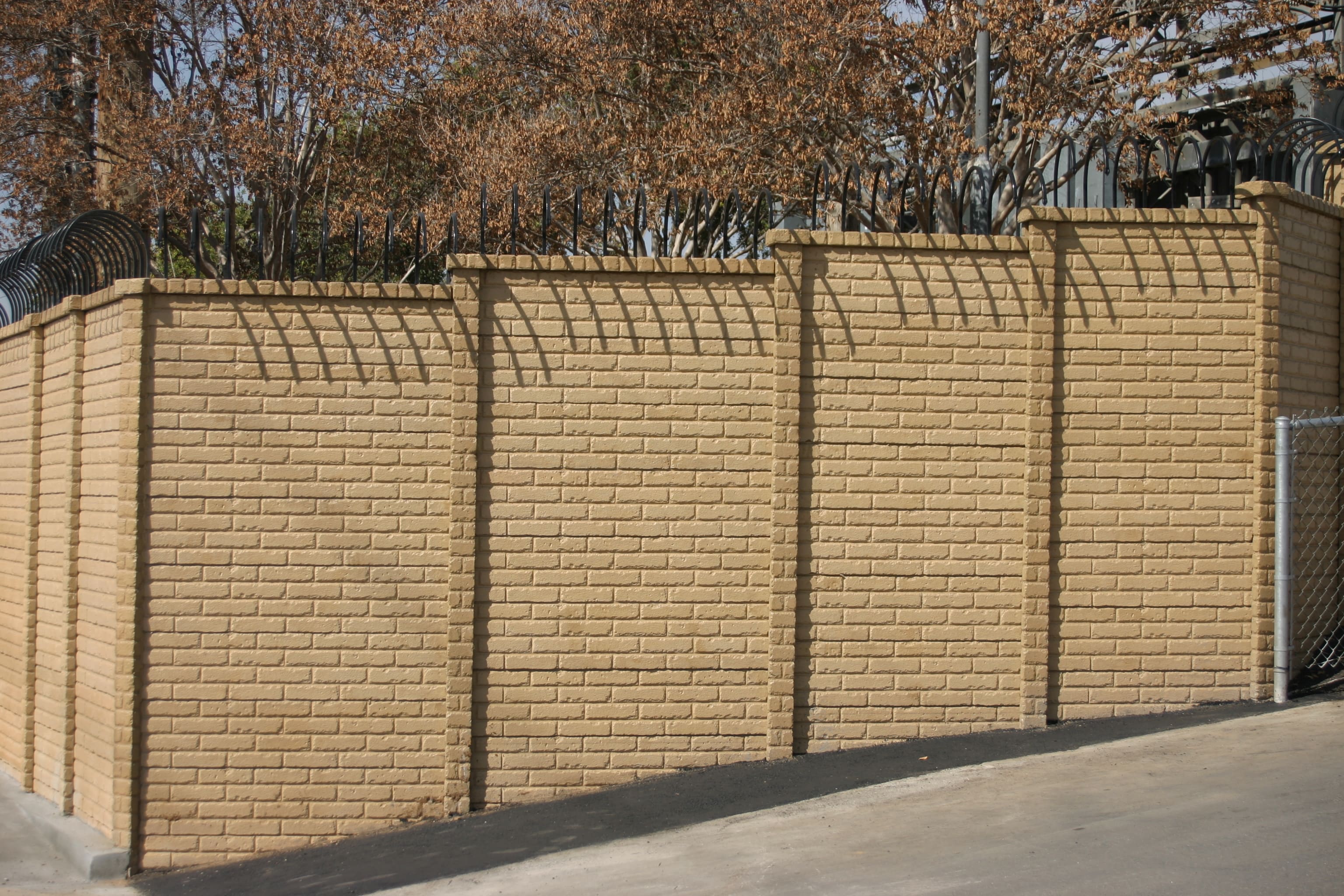 precast concrete security wall