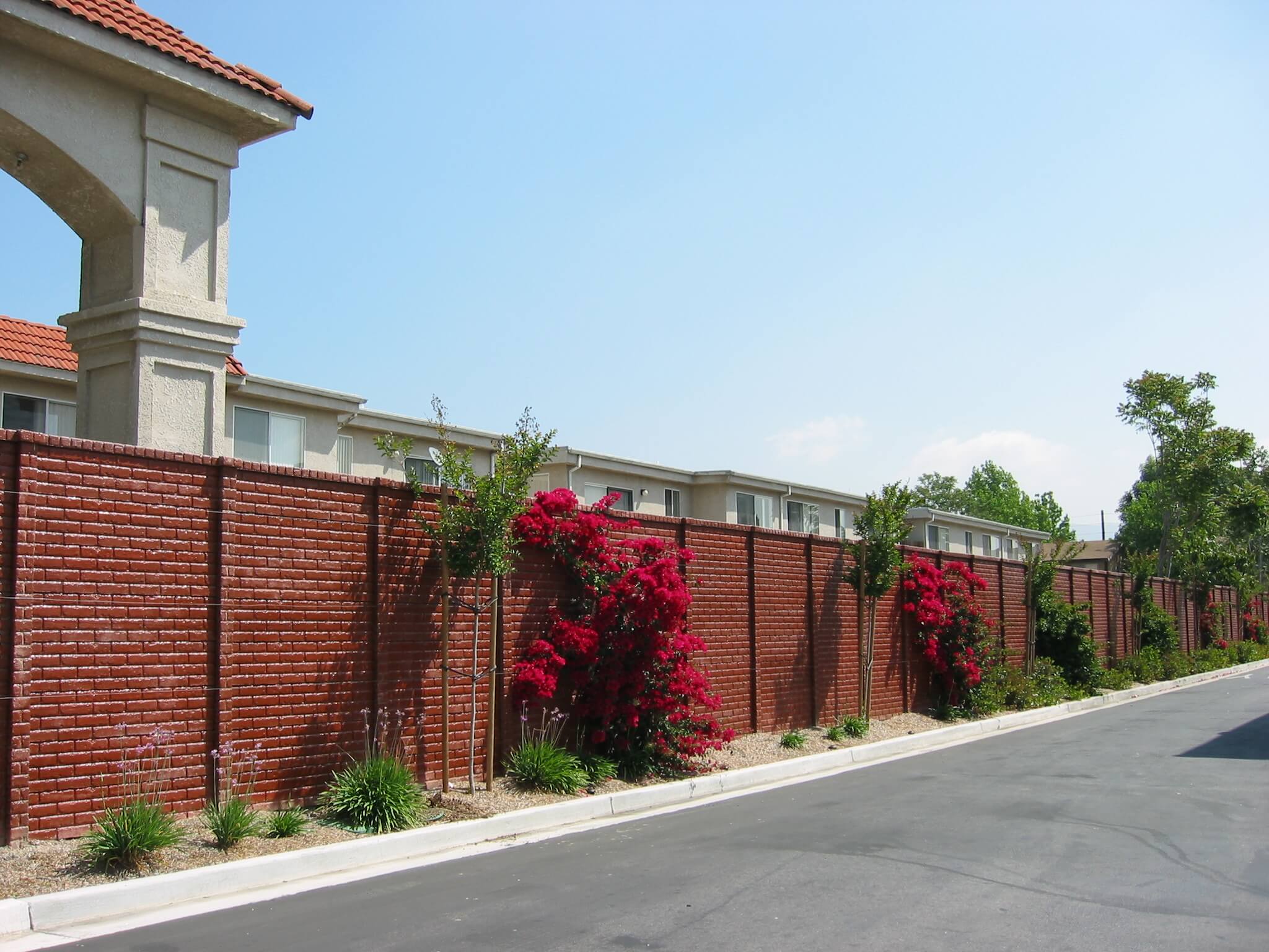 OldBrick Concrete Fence Dallas