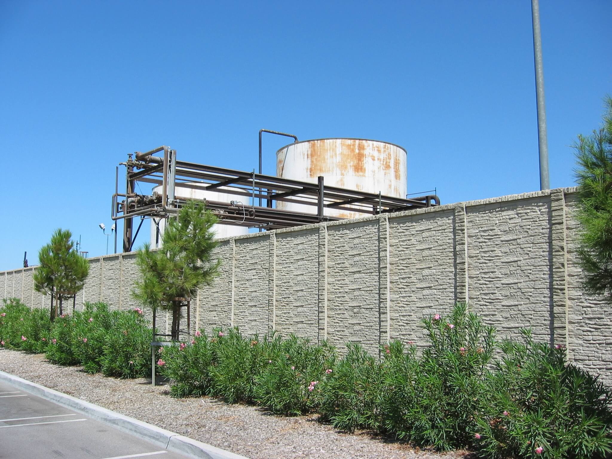 StackedStone Precast Fence TX