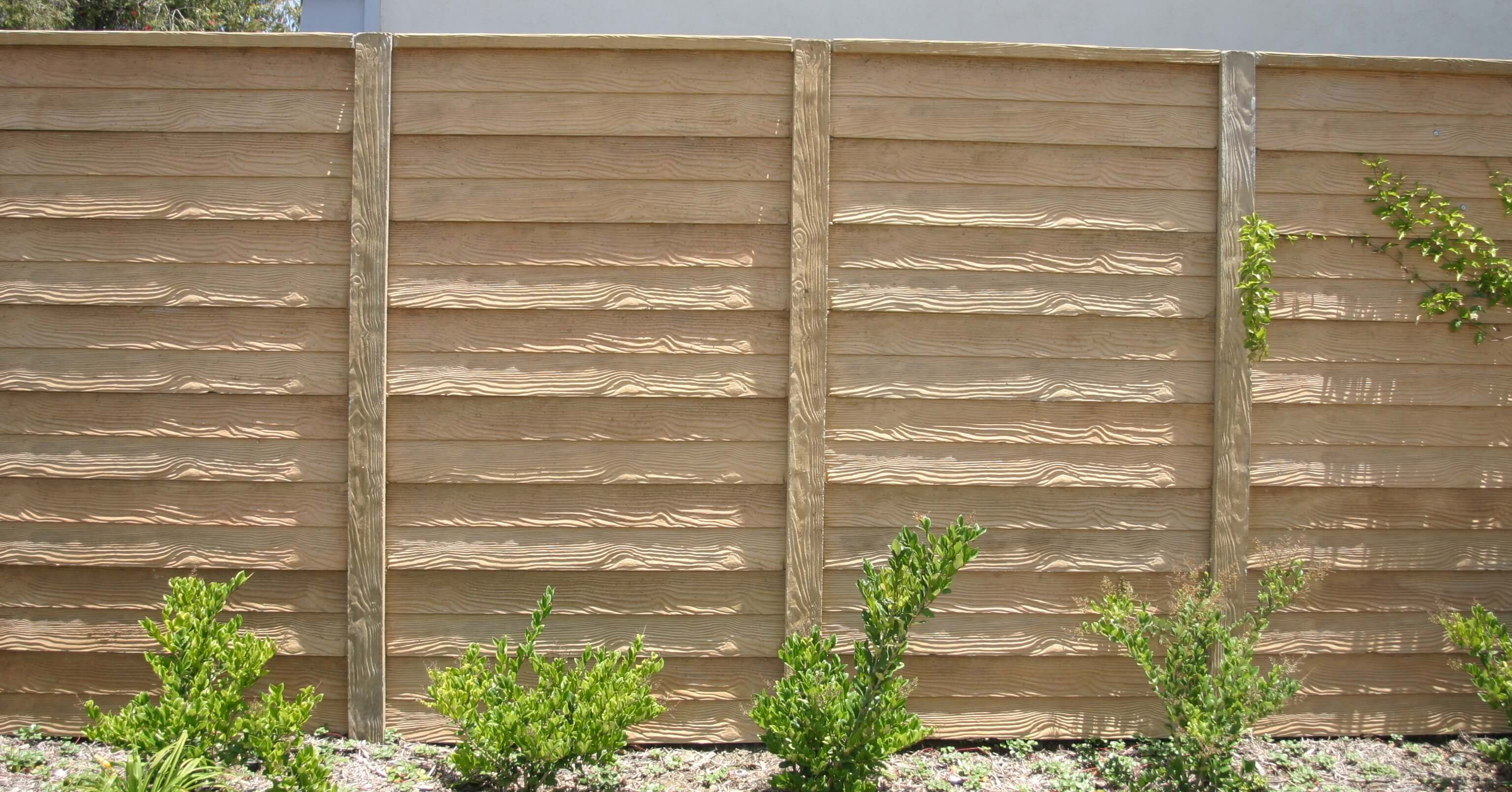 WoodCast Precast Concrete Fence Panel - IG