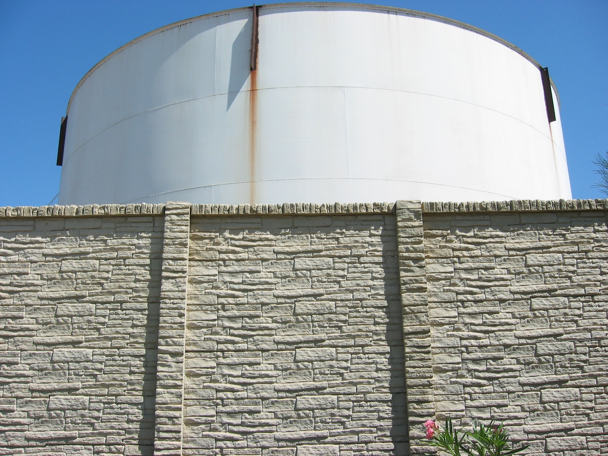 concrete fence storage water project