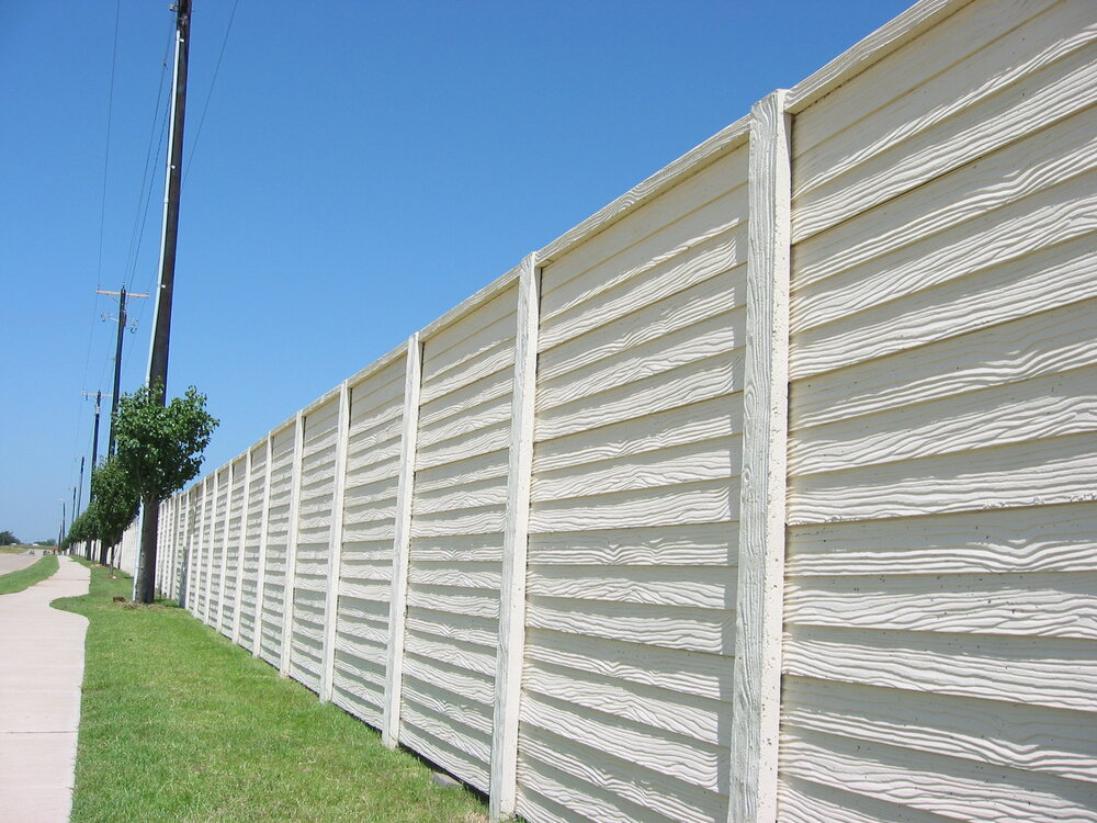 Concrete Fence Contractor installation